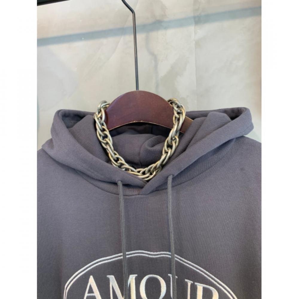 C S In The Room Women Amor Embroidery looSe Fit Hoodie 3Color