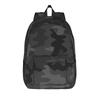 Purple Camouflage Pattern Fashion Backpack Outdoor Student Business Military Daypack for Men Women Laptop Computer Shoulder Bag