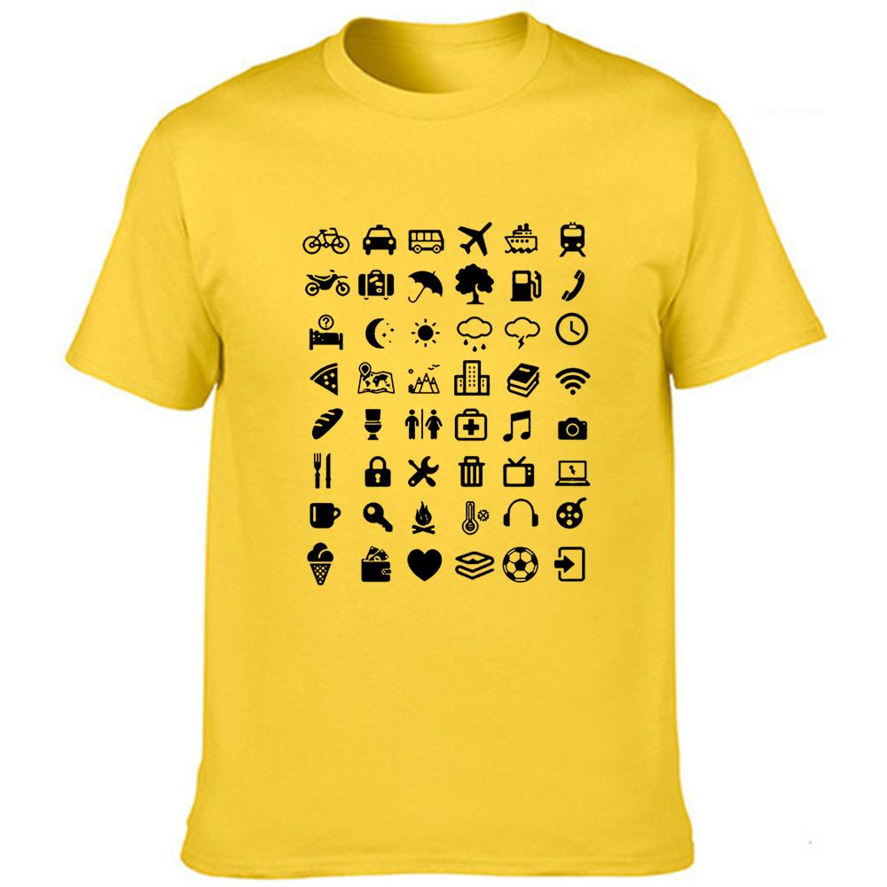 Fashion Men S Travel Icon Graphic Tees Men Short Sleeve Round Neck T Shirt Harajuku Streetwear