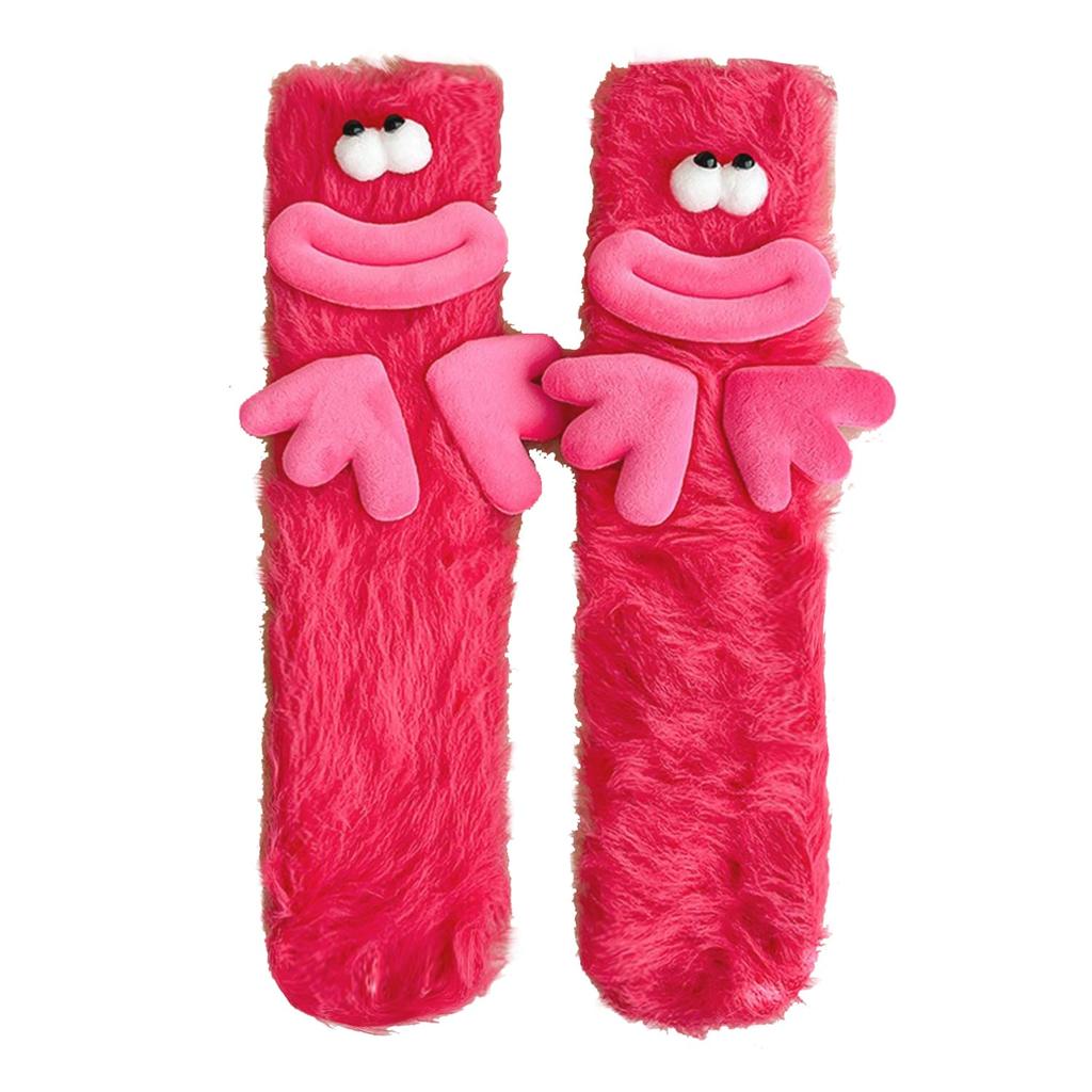 Funny Fuzzy Socks for Women Cute Fluffy Winter Floor Socks Warm Plush Home Socks Cozy Sleep Socks Thick Soft Sock