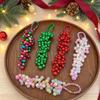 Plastic Pearl Grape Pendants Colorful Beads Pearl Design Grape Pendant DIY Handmade Crafts Christmas Party Hanging Decorations
