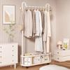 Light Luxury Clothes Rack Storage Basket Coat Rack New Floor-to-ceiling Hanger  Bedroom Use