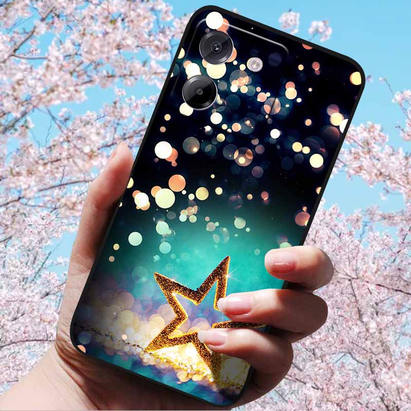 For Xiaomi Poco M7 Pro 5G 6.67"Cases Bumper Silicone TPU Fashion Back Cover Cases For Poco M7 Pro 5G Protective TPU Coque M7Pro