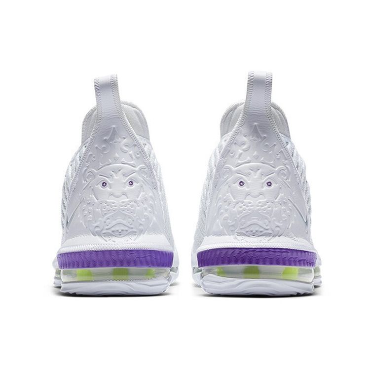 Nike Zapatillas LeBron 16 Buzz Lightyear para hombre, blancas, multicolores  y uva, AO2588-102