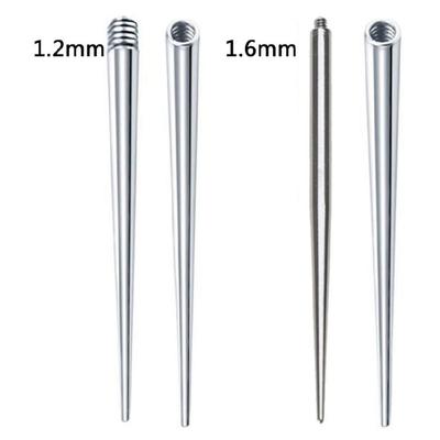 Stainless Steel Guide Rod (3cm Length) - Piercing Stretching Tool for Threaded
