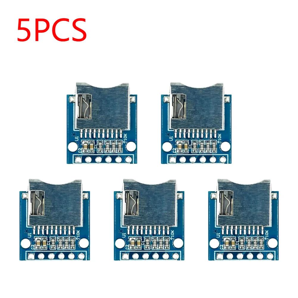 1-4pcs Micro SD Storage Expansion Board With 6 Pins 5V 3.3V Micro SD TF Card Memory Shield Module SPI for Arduino DIY Kit