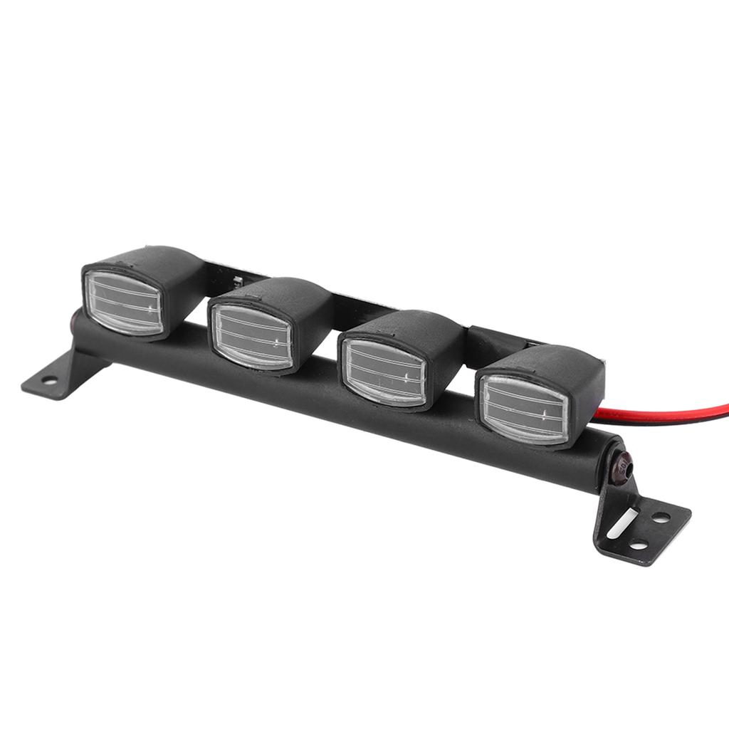 1 10 Scale RC Crawler Car Roof Light Bar Spotlights Fit for TRX4 90046 SCX10 Pull Car