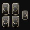 Battery and DC Powered Wireless Doorbell with Plug-in Free Call Button for Home Use