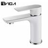 Modern Single-Handle Hand Washing Faucet Single-Hole Basin Faucet with Brass Ceramic Valve Core