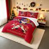 3 Piece Bedding Set John Vanbiesbrouck Florida Panthers 34 Goalie Red Jersey Mask Stick NHL Hockey Poster Print for Men Fan Collection