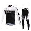 Mens Cycling Jersey Bib Shorts Set Quick Dry Breathable Bike Wear Road MTB