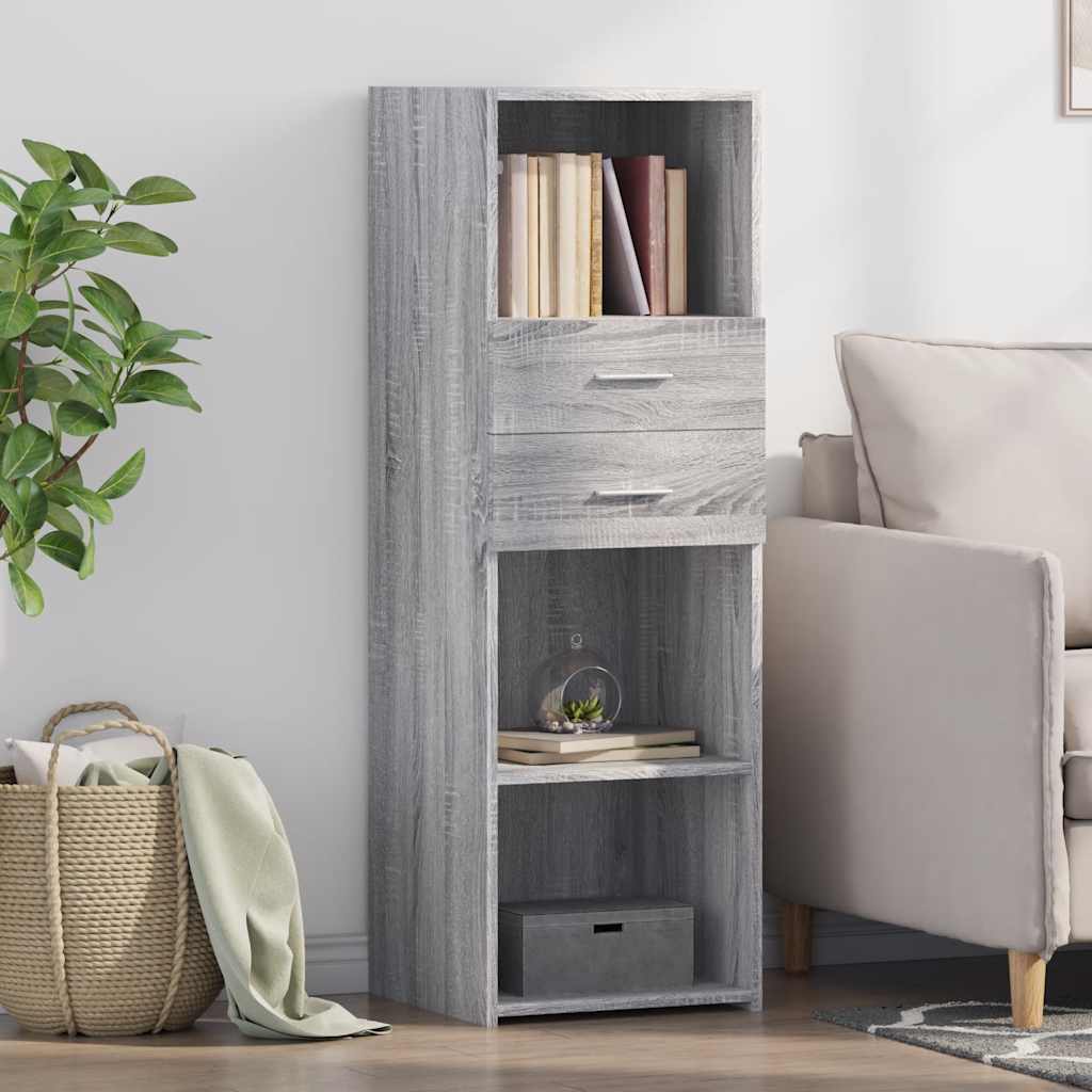 Highboard Gray Sonoma 40 x 42.5 x 124 cm Particleboard
