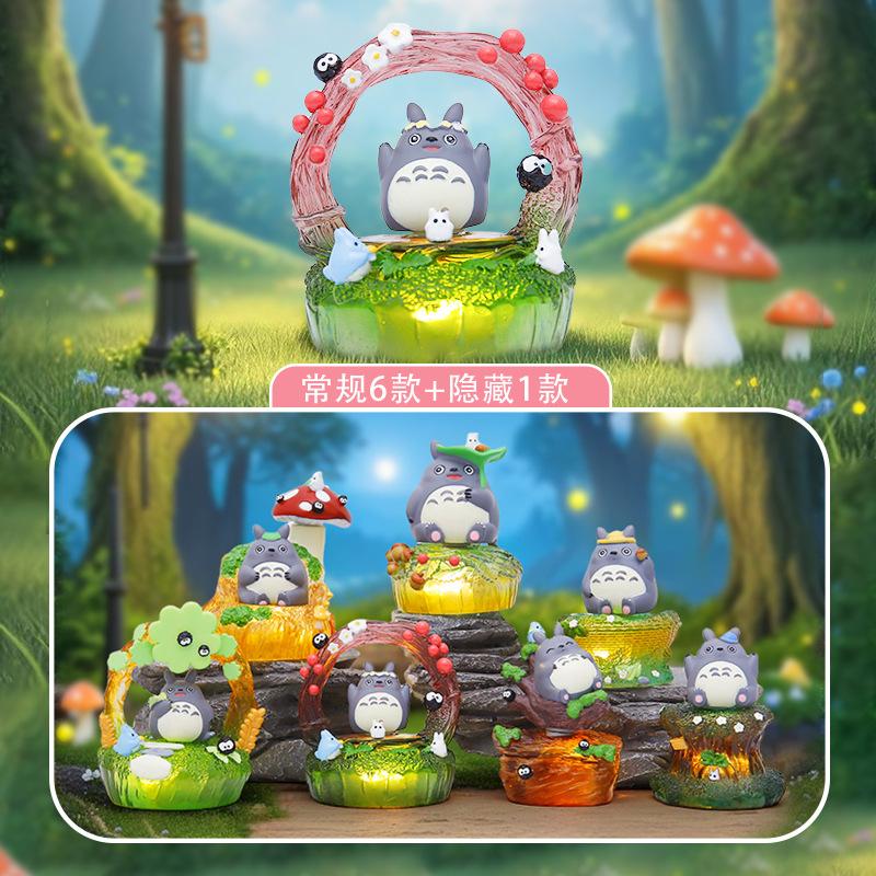 New Miyazaki Hayao Anime Fairy Tale Surprise In The Wheat Field Blind Box Desktop Toy Children'S Collection Gift