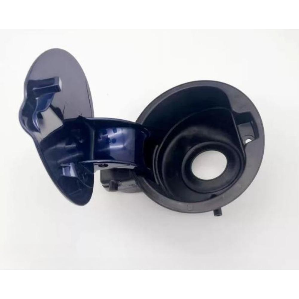 Fuel Tank Cap Base Outer Fuel Lid Fuel Filler Neck Base Self-lubricating Smooth Opening Closing for Honda 03-08 Fit Hatchback