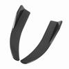 2Pcs Rear Trunk Spoiler 41.5cm Reduce Wind Resistance Trunk Wing Spoiler Universal for Automobiles Carbon Fiber Style