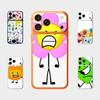 B-Battle for Dream Island Plain Decal Skin for iPhone17 Pro Max Mini Back Film Cover Wrap Screen Protector Anti-scratch Sticker