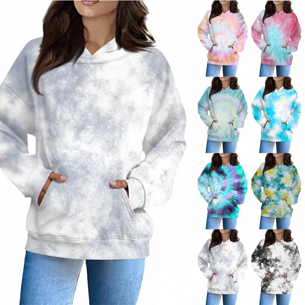 Women's Fashion Daily  Casual V-Neck Long Sleeve Printed Top