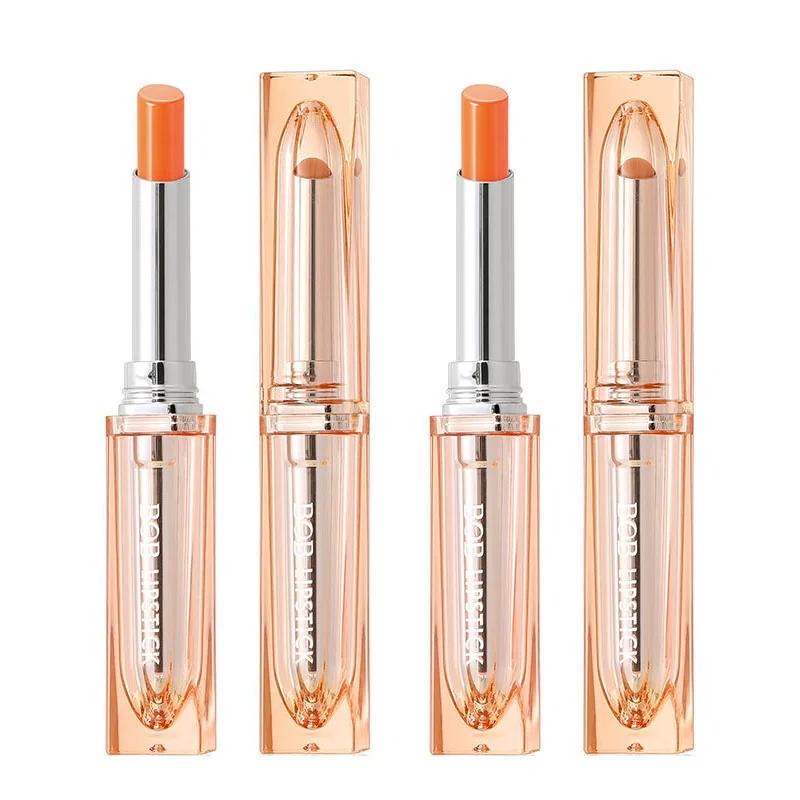 Bob Color-Changing Lipstick, Long-Lasting, Non-Stick, Non-Fading, Moisturizing, Hydrating, Suitable for Students, Brightens Complexion, Natural Makeup