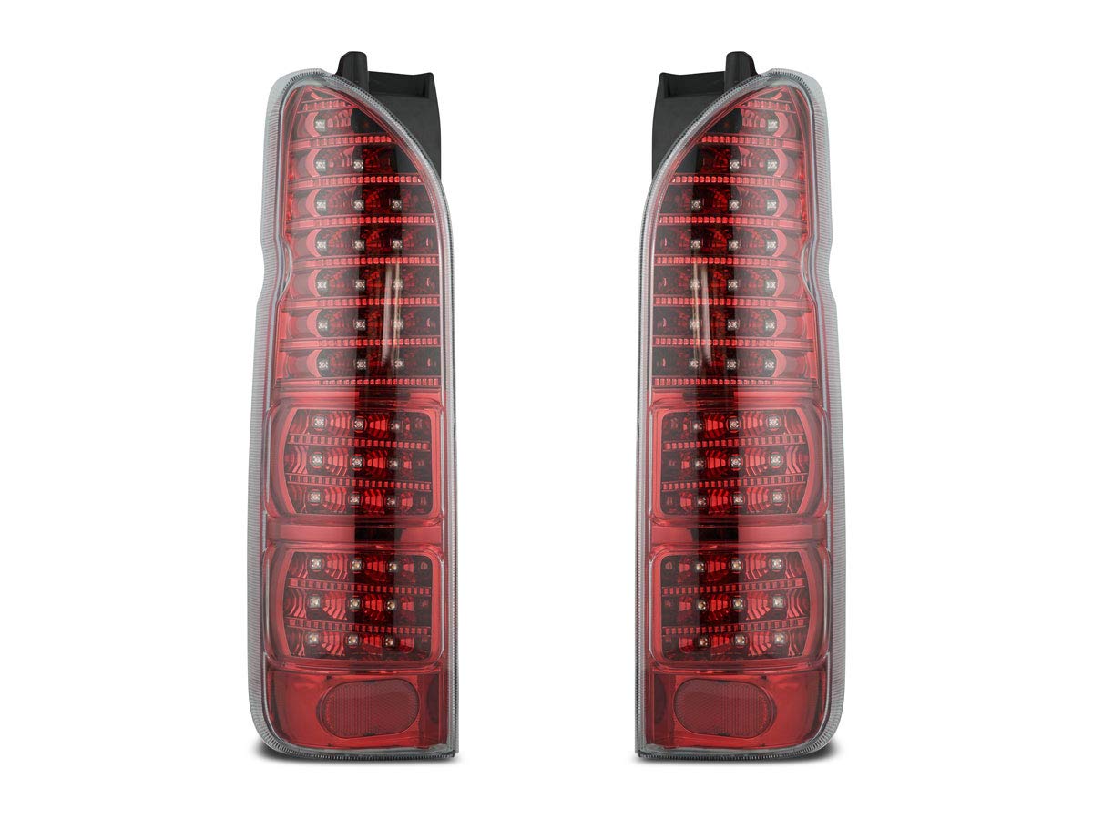 

Regius Ace 200 Series LED All Red Clear Tail Lights of TRISTAR S [Hiace (1st-8th Generation)] (Set 2)