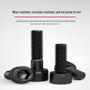 GUWANJI Grade 12.9 High-Strength Black Hex Socket Cap Screws