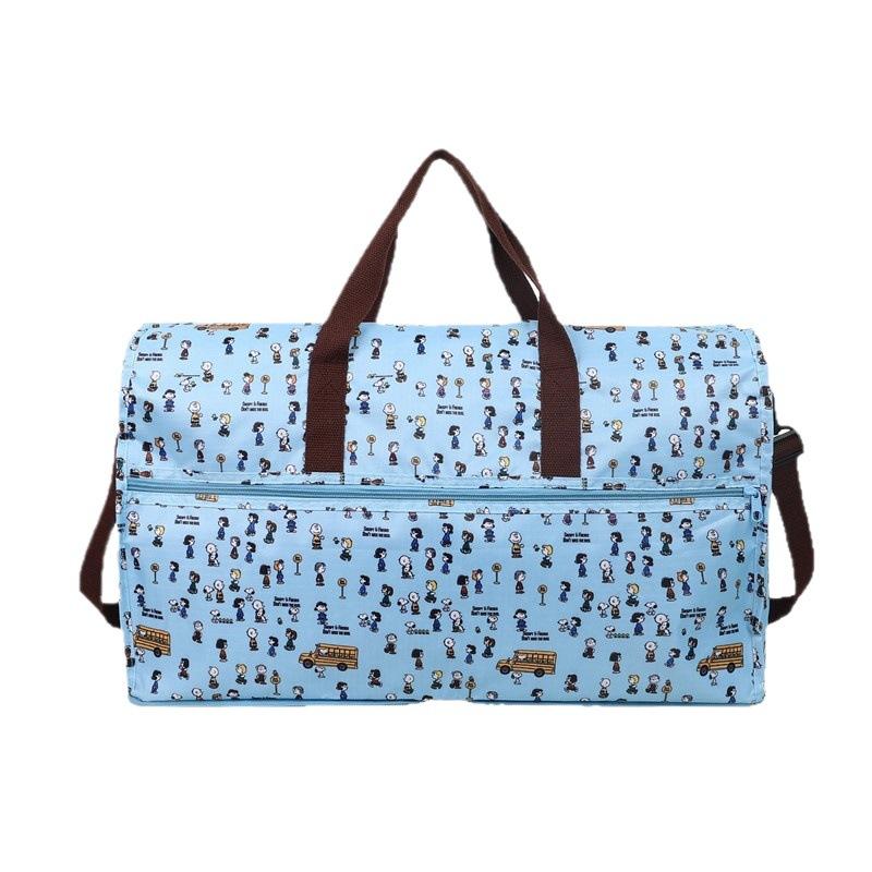 2025 spot Japan new foldable travel bag cartoon casual handbag versatile shoulder bag clothes collection