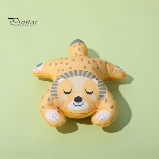 Lion Fox Shape Pet Plush Squeaky Toy Small Medium Dogs Bone Aggressive Chewers Bite-resistant Dog Plush Toy Pet