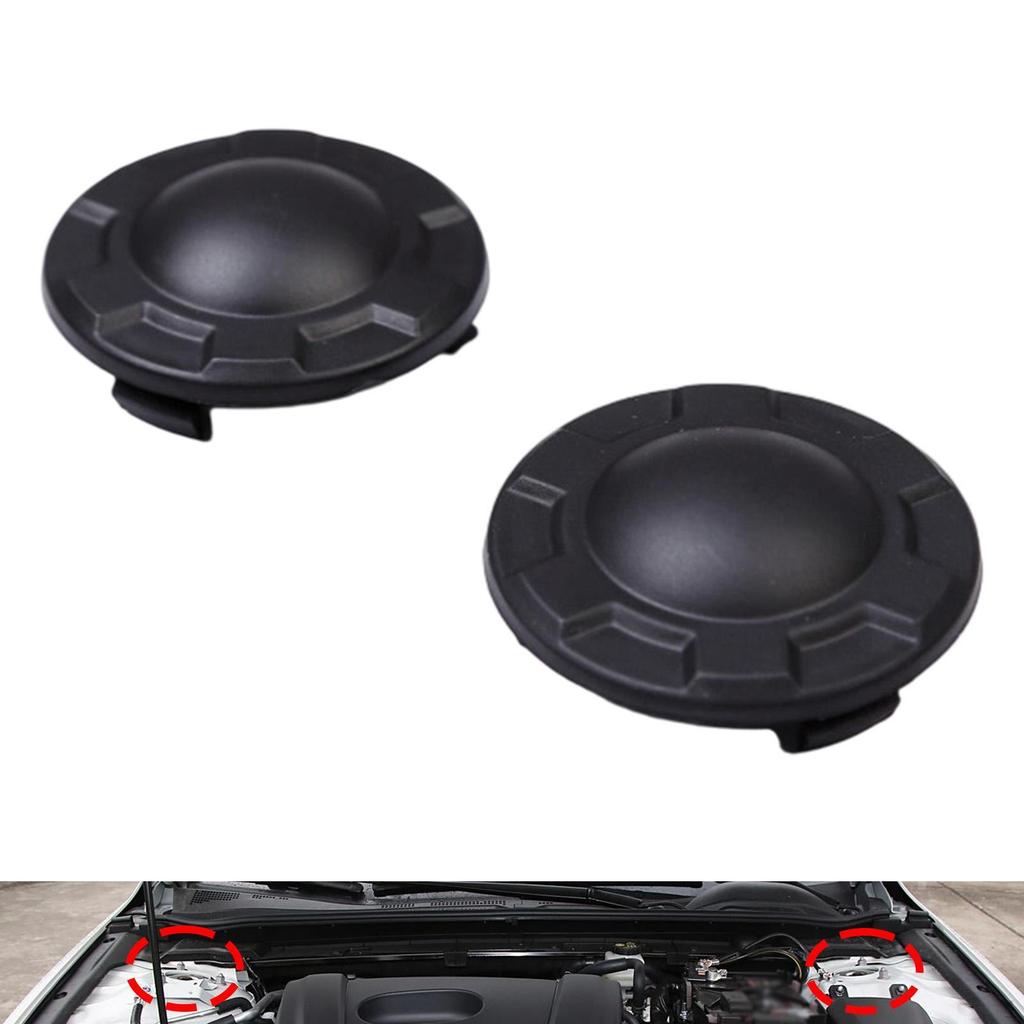 2Pcs Car Shock Absorber Dustproof Covers Protection Easy Installation Accessories Waterproof