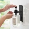 Yamazaki Magnetic Bathroom Dispenser Holder Tower Set of 3 Shampoo Storage Black 4868 3SET