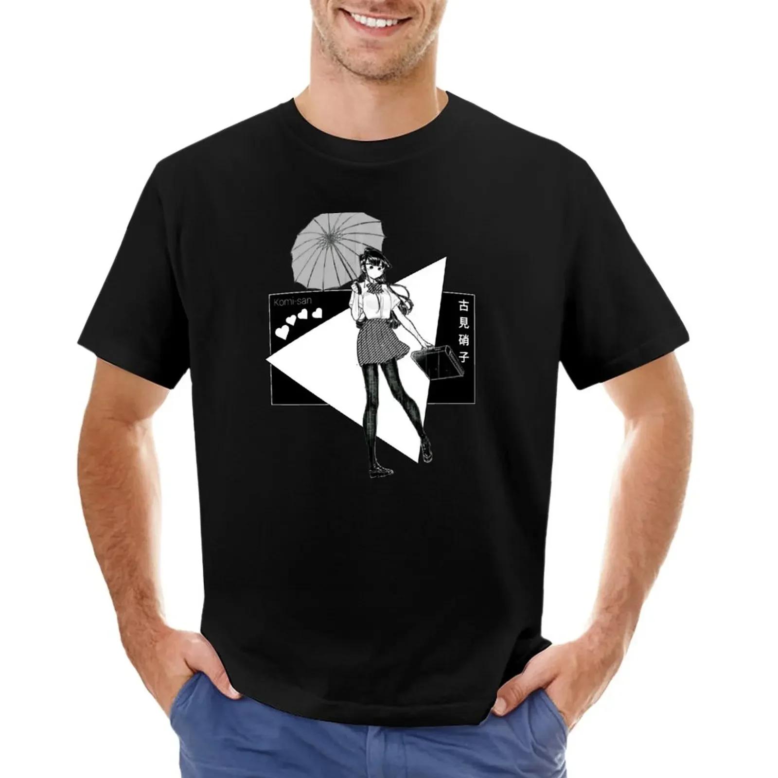 

Komisan too Kawaii TShirt tees blacks anime men graphic t shirts 4XL