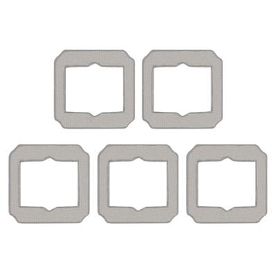 5pcs High Absorbency Wipes for Miniature Window Cleaning Devices Cleaner Robots Replacement Pads Washable Wipes