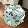 1PC Dog Pattern Umbrella-8-Rib Reinforced, Automatic Open, Lightweight & Durable, Cute Fashion Accessory for Outdoor-A1309
