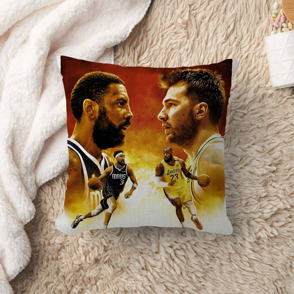 Basketball Player Luka-Doncic Office Cushion Pillowcase Car Cushion Cover45X45Cm Lumbar Pillowcase Sofa Pillowcover