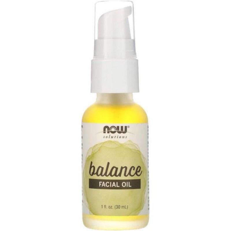 NOW Solution Balance Facial Oil 1 oz to promote soft, smooth, and hydrated skin