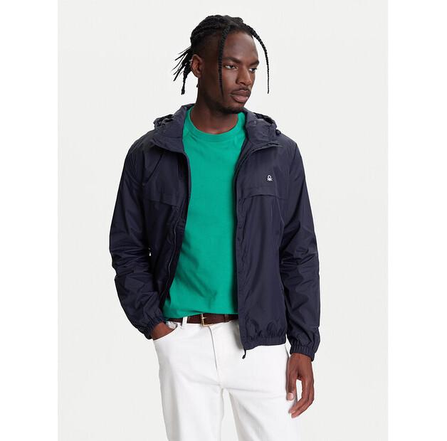 

Демисезонная куртка United Colors Of Benetton 2VDWUN06A, темно-синяя, стандартного кроя M