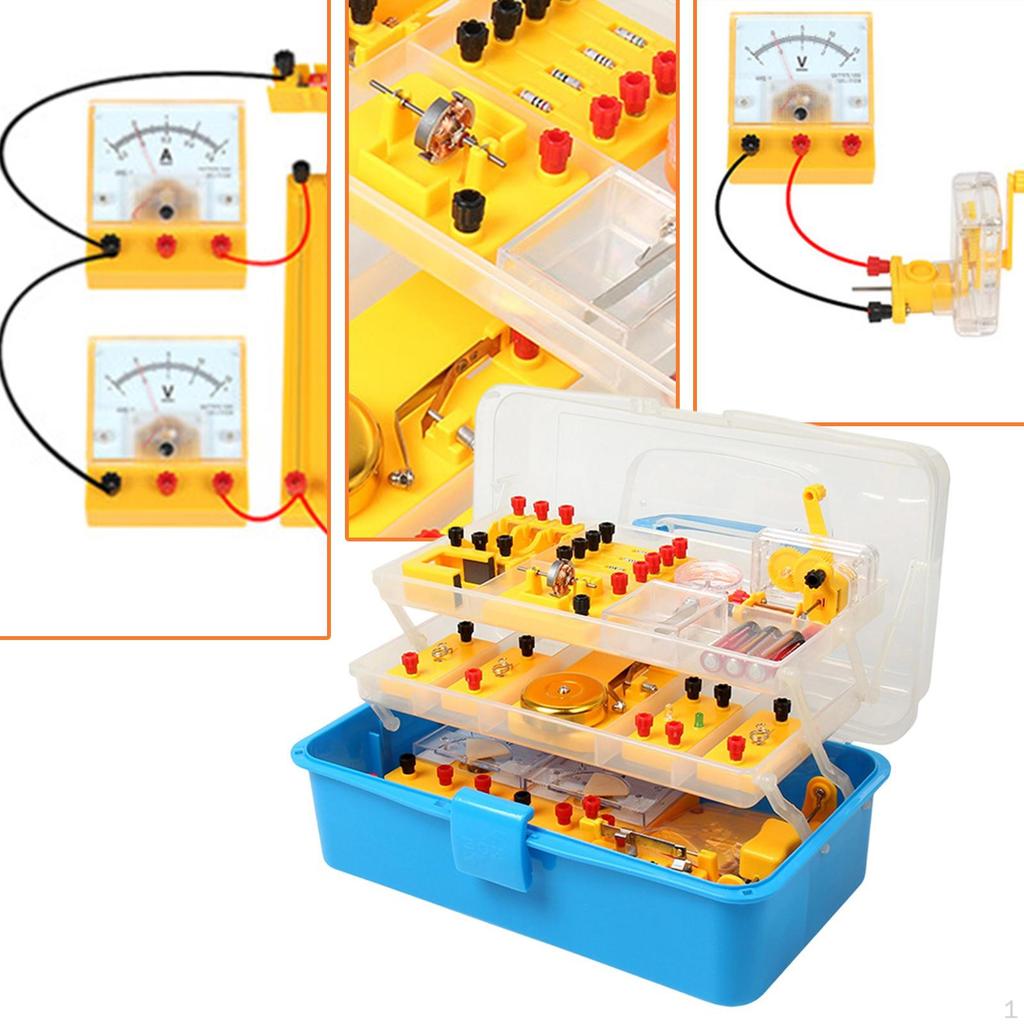 Electricity and Magnetism Kit Teach Aids for Learning Starter Gifts Professional School Physics