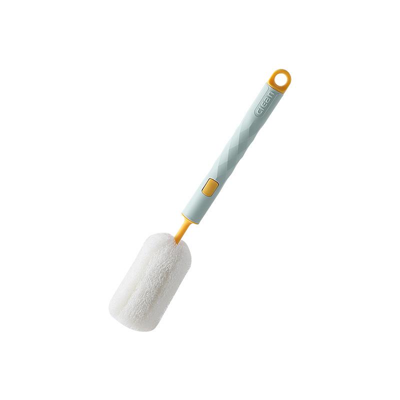 The Long Handle of The Scouring Pad Cup Brush Can Be Used To Replace The Cup Brush for Cleaning Thermos Cups