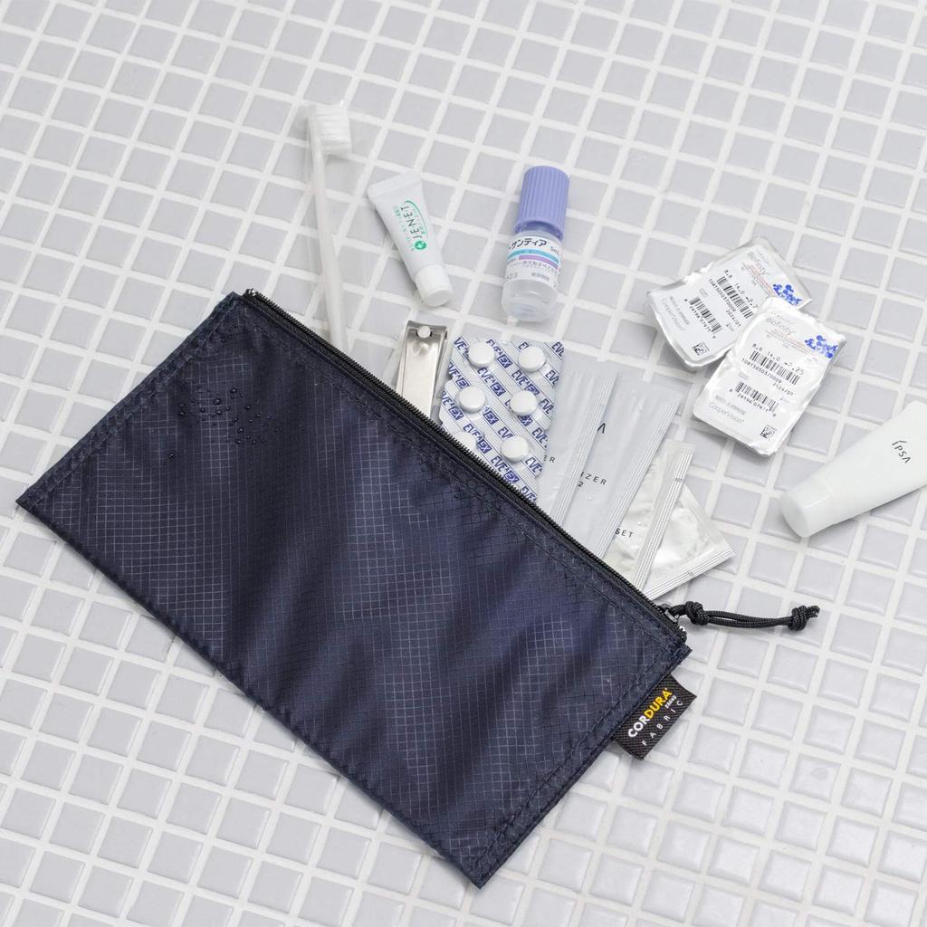 [Asoboze] Regile Shut Pouch Mask Case Portable Men's Pouch Antiviral Material (Navy) rs-v181