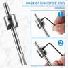 Pen Barrel Trimmer Wood Turning Kit High Speed Steel Pen Mill Trimmer Cutting Head Woodworking Mill Trimmer Cutter Set Tool