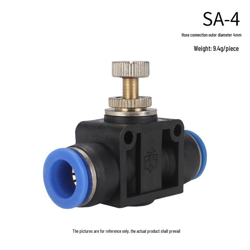 High-Pressure PE Tee & Reducer Pneumatic Quick-Fit Fittings for Air Pipe