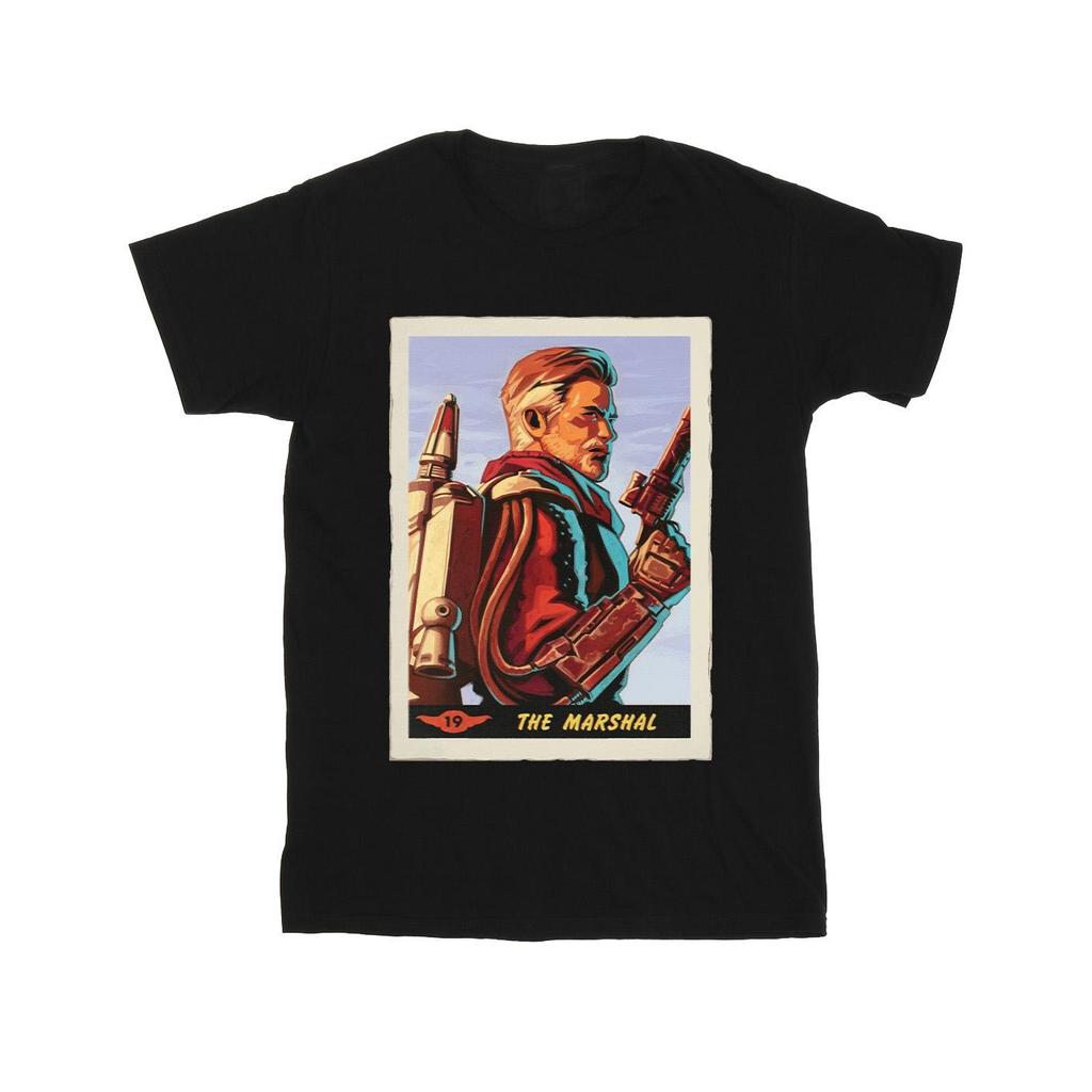 STAR WARS Mens The Mandalorian The Marshal T-Shirt