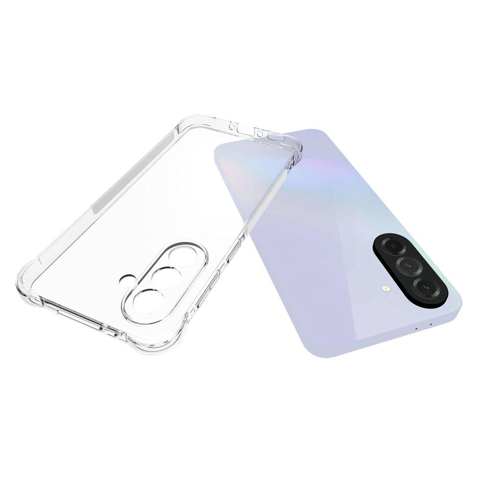 For Samsung Galaxy A37 5G Clear TPU Case WANLONFENG TM Series 2.0mm Phone Back Cover