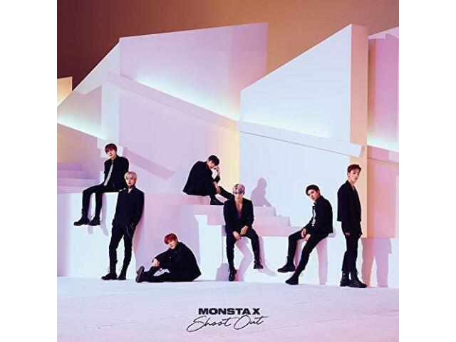 

Monsta X Shoot Out First Limited Edition Type A CD DVD UPCH-89400 K-Pop НОВИНКА