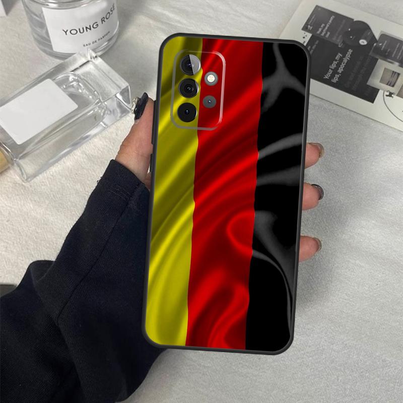 Germany Flag Banner Case For Samsung Galaxy A14 A24 A34 A54 A51 A71 A13 A23 A33 A53 A73 A12 A22 A32 A52 Coque
