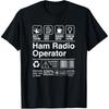 Funny The First Social Media Ham Radio Operator T Shirts Men Cotton Humor Streetwear Tee Short Sleeve Unisex Loose Clothing