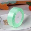 2.5cm Polyester Satin Ribbon for Cake Decoration, DIY Handmade Gift Box, and Gift Packaging.