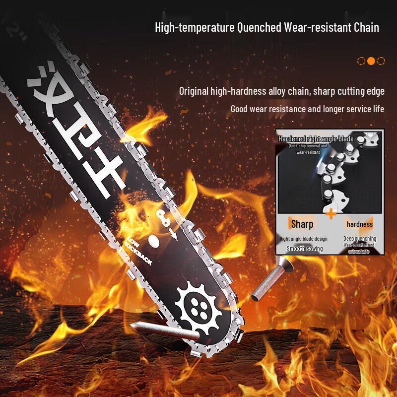 Hanweishi Cordless Electric Chainsaw CN Plug (adapter Included)