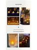 LED Rechargeable Candle Lights: Flame Simulation Christmas Tea Light Decorations
