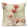 Decorative Throw Pillows Case Colorful 3D Plant Flowers Polyester Sofa Home Living Room Decoration Pillow Cushion Cover