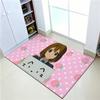 Anime K-K-On Carpet Bathroom Anti-slip Mat Door Mat Home Decoration Mat Entrance Door Mat Scratch-resistant Door Mat
