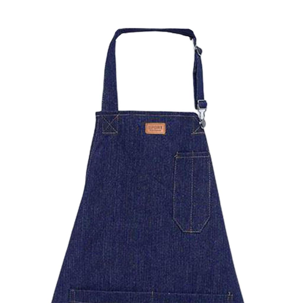 Craft Cooks Kitchen Aprons Woodworking Apron for Carpenter Salon Coffee Shop Pen Pockets Adult